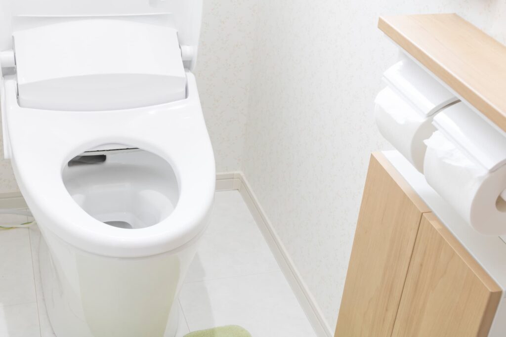 住宅の洋式トイレのイメージ写真